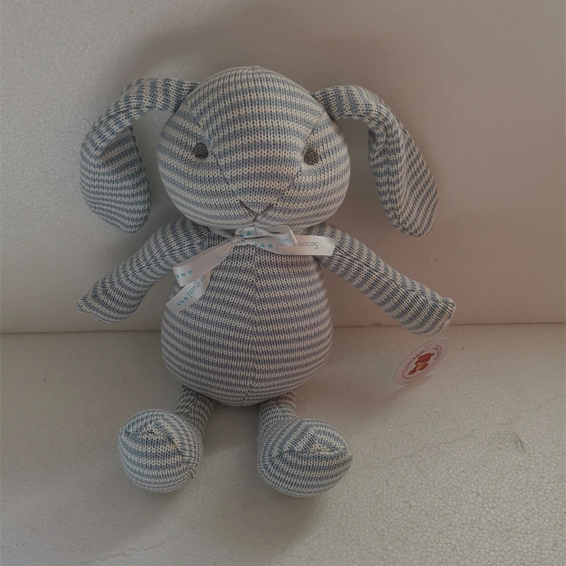 Hot Sale Kids Accompany Handmade Crochet Organic Cotton Bunny Rabbit Doll