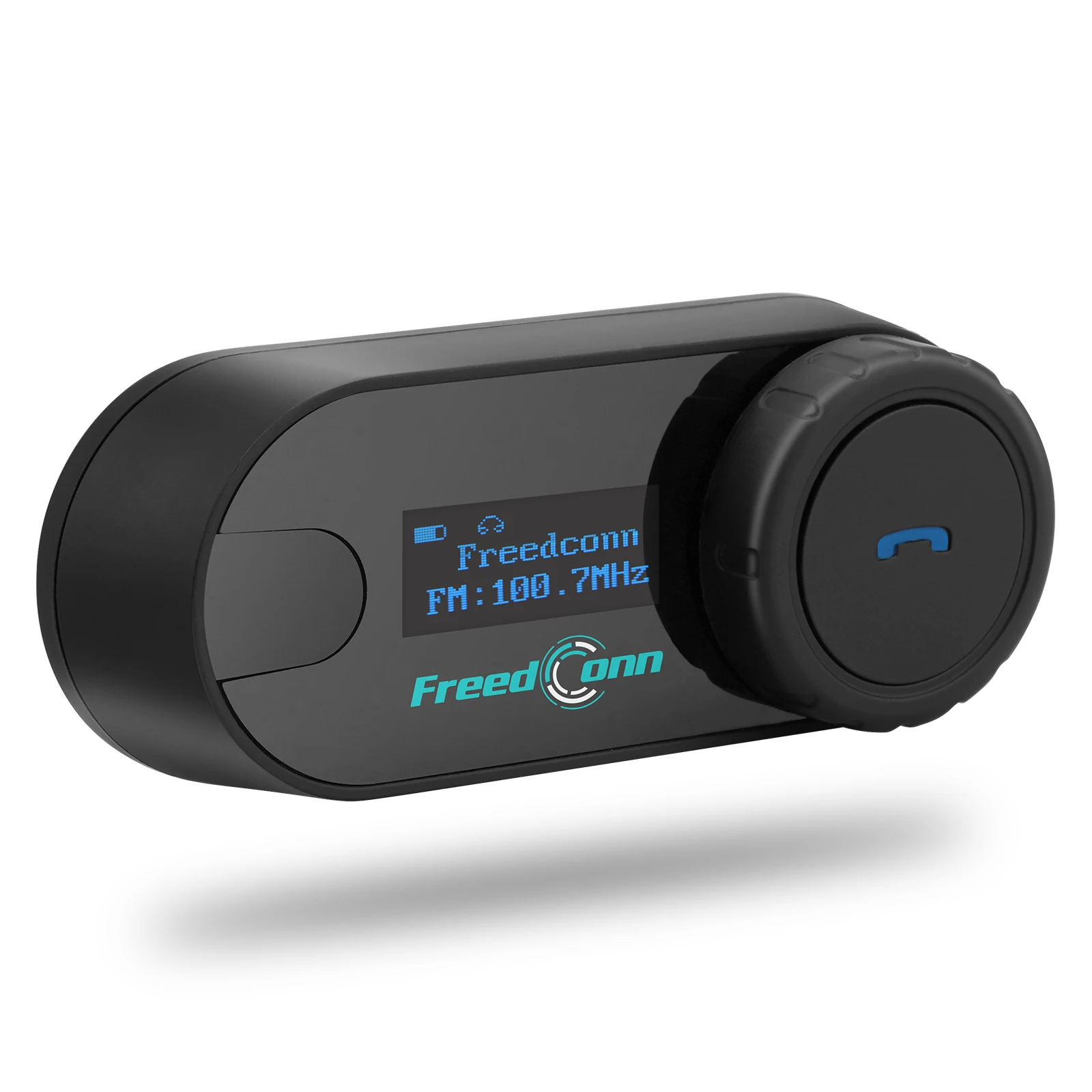 Bluetooth-гарнитура для мотоциклетного шлема FreedConn, 800 м, с ЖК-экраном