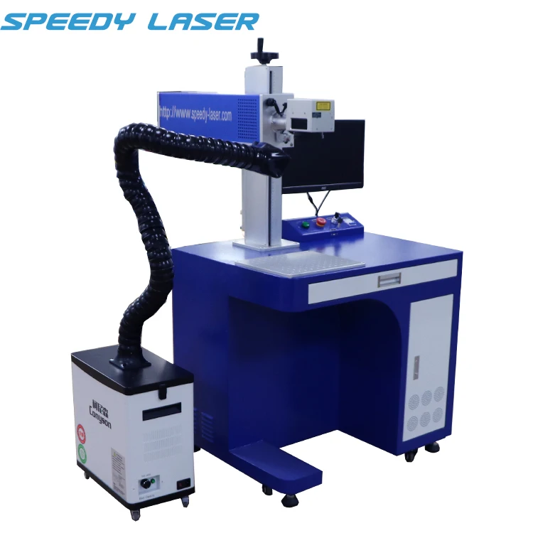 2024 hot selling 30W 60W co2 laser marker machine plastic bottle wood leather co2 laser marking machine for sale