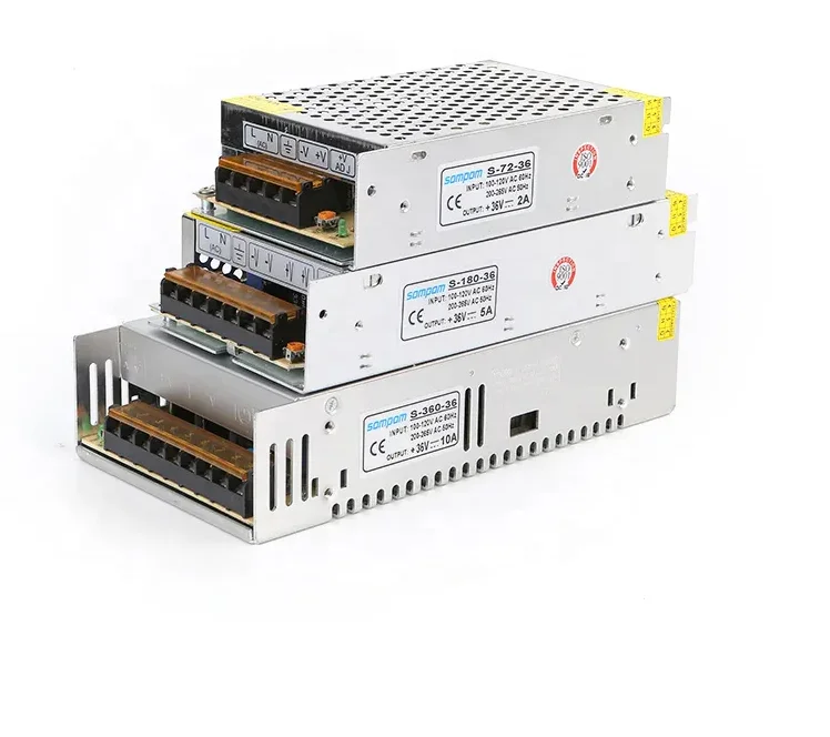 3 Years Warranty ac dc 5v 12v 24 volt 60 100w amp power supply switching mode mini high voltage dc LED Switching power supply