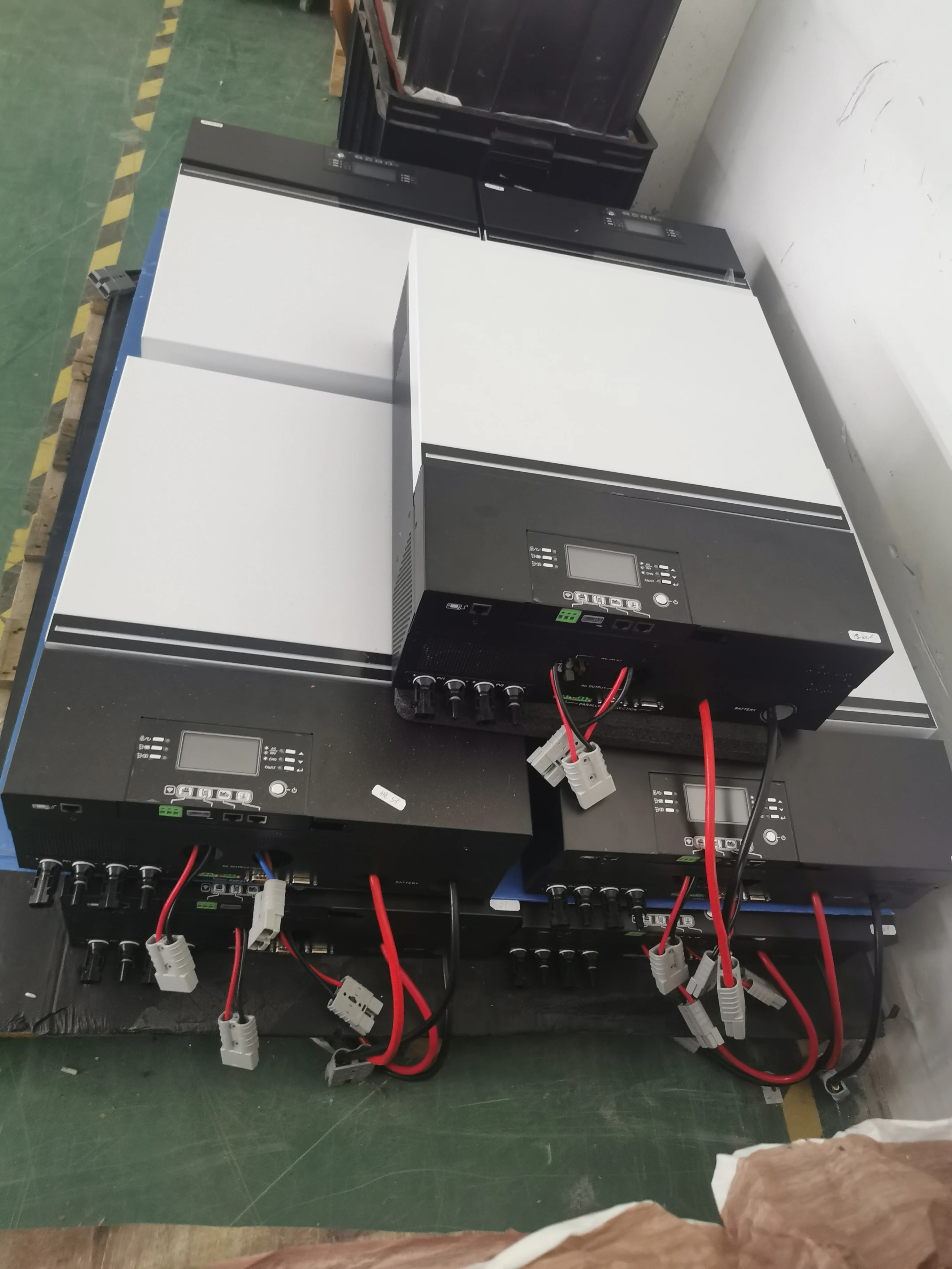 Axpert Max 11kw 48v солнечный гибридный инвертор с 500v входное напряжение Pv 150a со слежением за максимальной точкой мощности солнечное зарядное устройство Встроенный Wi-Fi