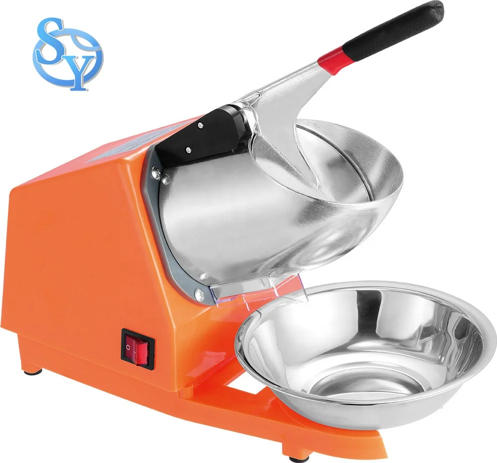 Low Price Commercial Electric Ice Shaver Snow Cone Maker Machine 2200 Ice Crushers