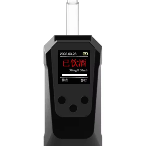 Hot Selling Mini Alcohol Tester With Blowing Style High-precision Built-in Printer
