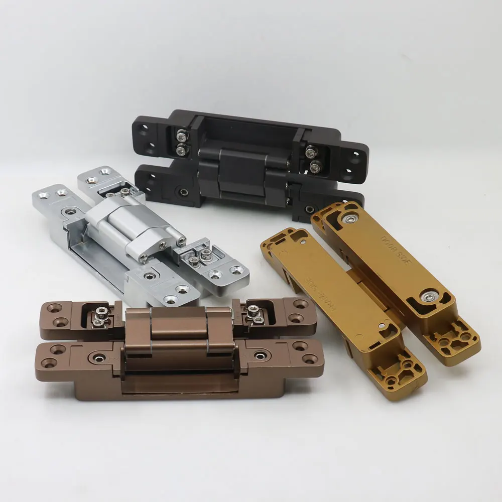 Best Selling Door Hinge Zinc Alloy Invisible Hinge 180 Degree Concealed Hinge