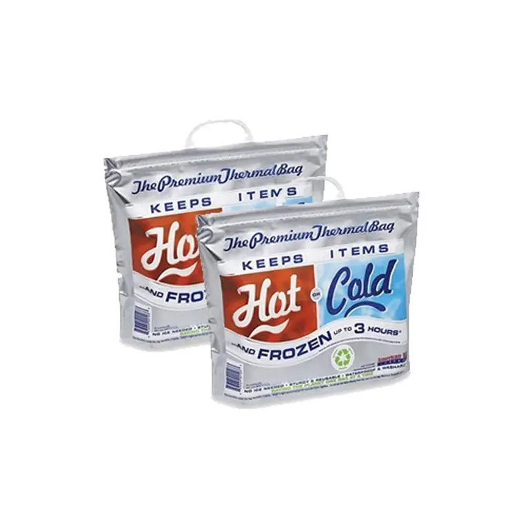 Wholesale picnic camping out reusable Hot cold storage bag beer drink thermal Pouch insulated cooler bag for ice cream