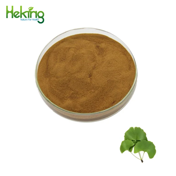 Supply ginkgo biloba leaf extract powder 24/6 raw material ginkgo biloba extract ginkgo biloba extract
