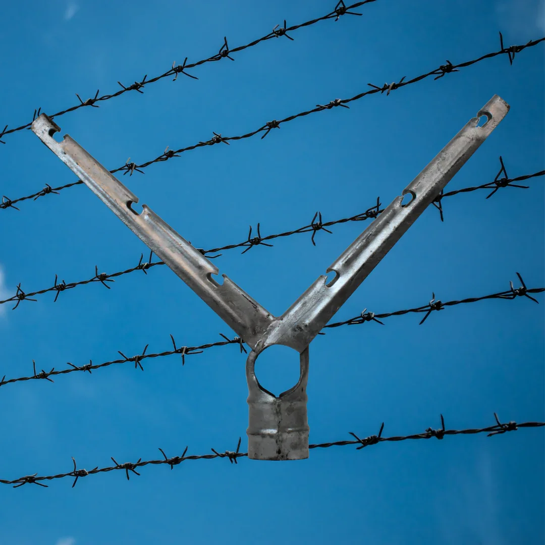 Wholesale Iron Barbed Wire Mesh Hot Dip Galvanized Zinc Barbed Wire Fence for Prisons Highways Farm Security