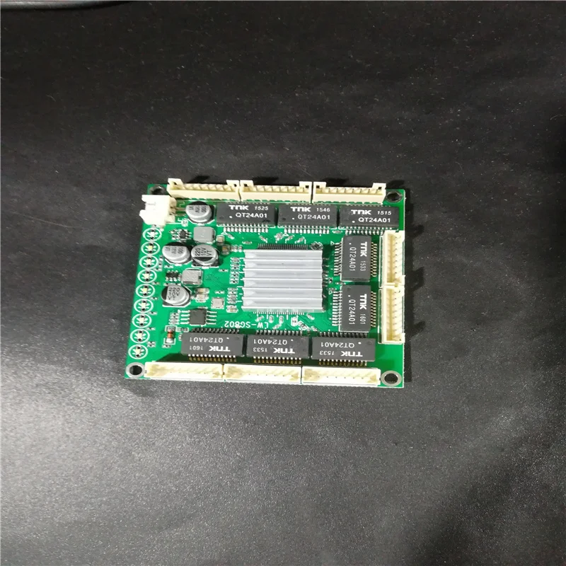 Small size 8 port 10 100 1000mbps mini switch module 8p pin header gigabit network switch pcb board