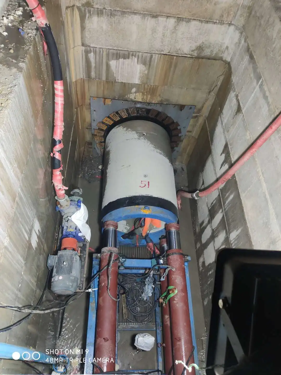 NPD 1800mm Slurry Balance Pipe Jacking Machine High Efficiency Product for Trenchless Pipeline Installations