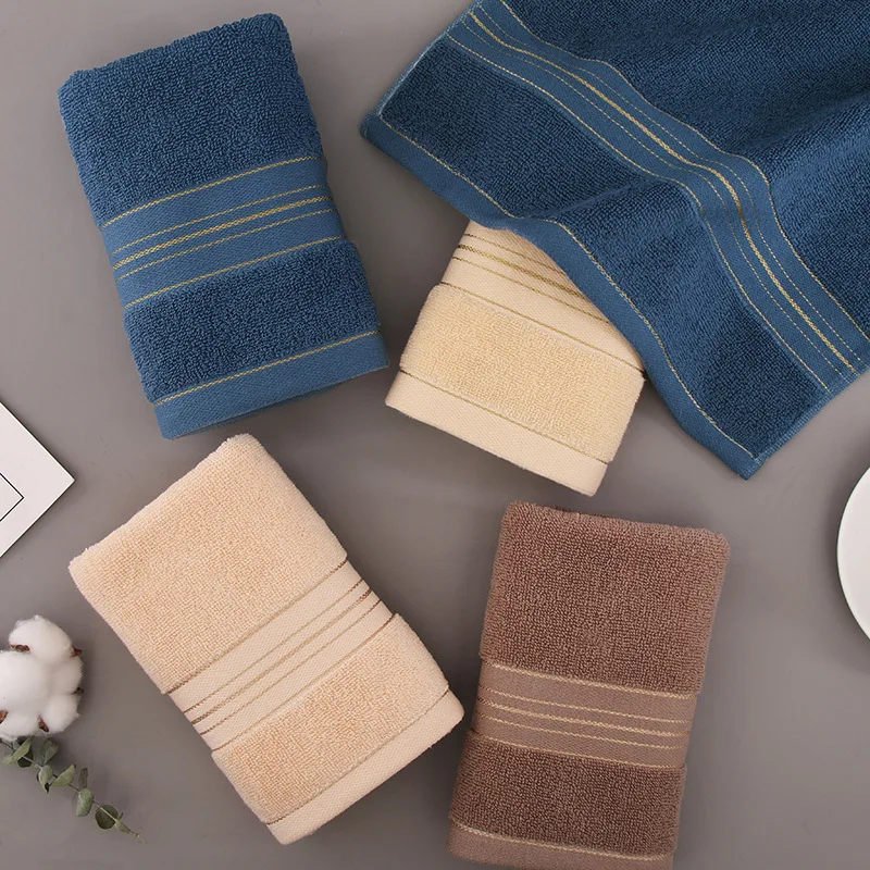 6 Piece Luxury Combed Cotton Bath Towel Gift Set-2 Bathtowel 2 Face Towel 2 Hand Towel