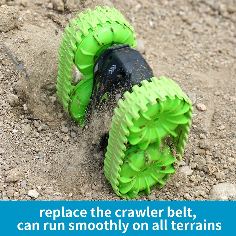 1: 20 2.4G 360 Degree Radio Remote Control Amphibious Double Sided High Speed Racing Drift RC Stunt Car