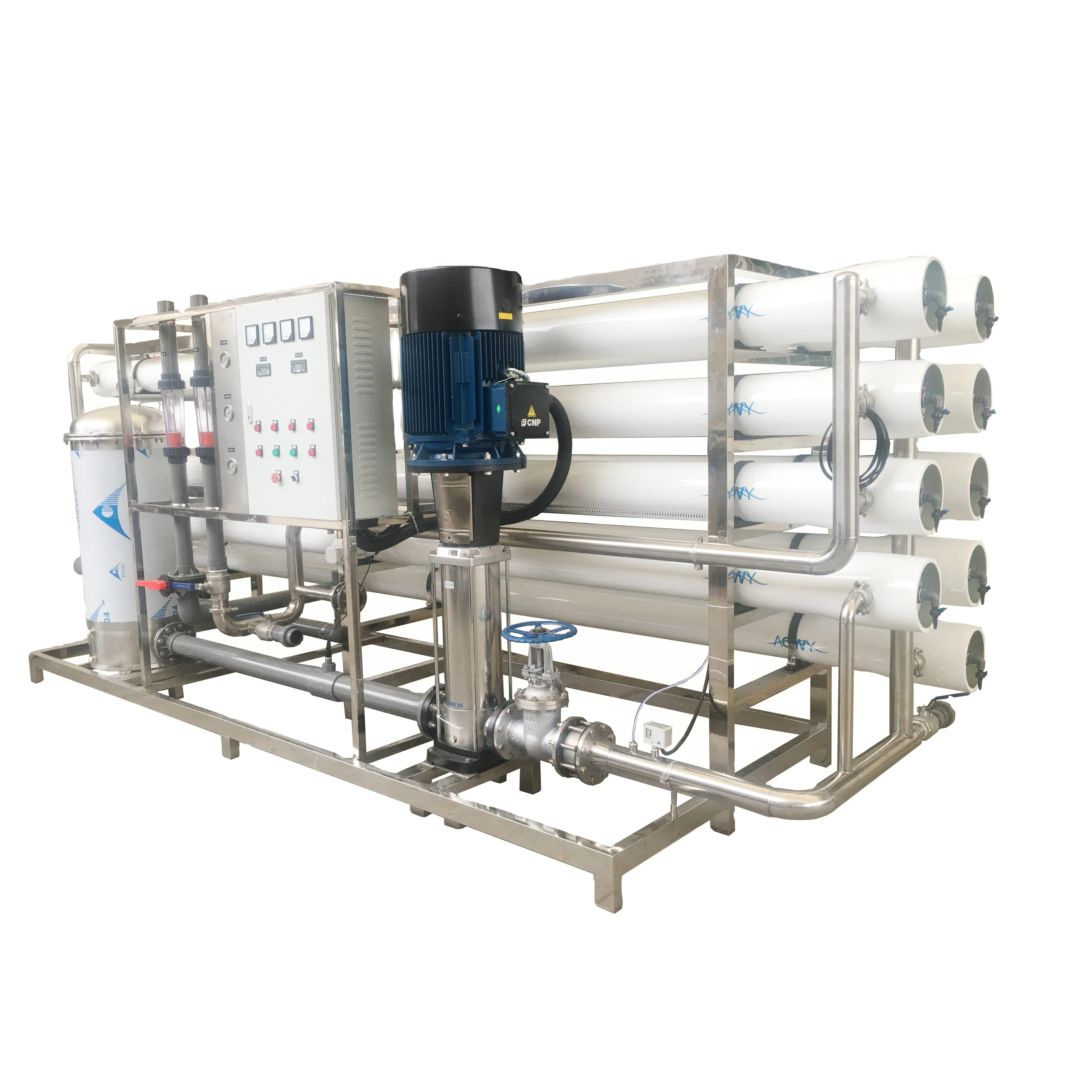 20~300T/D containerized UF RO water treatment purification