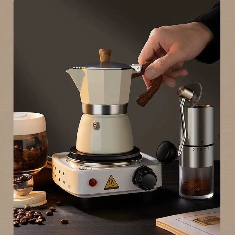 2024 Portable travel coffee bag gift outdoor camping waterproof manual drip coffee grinder pot saver filter kit tools coffee set