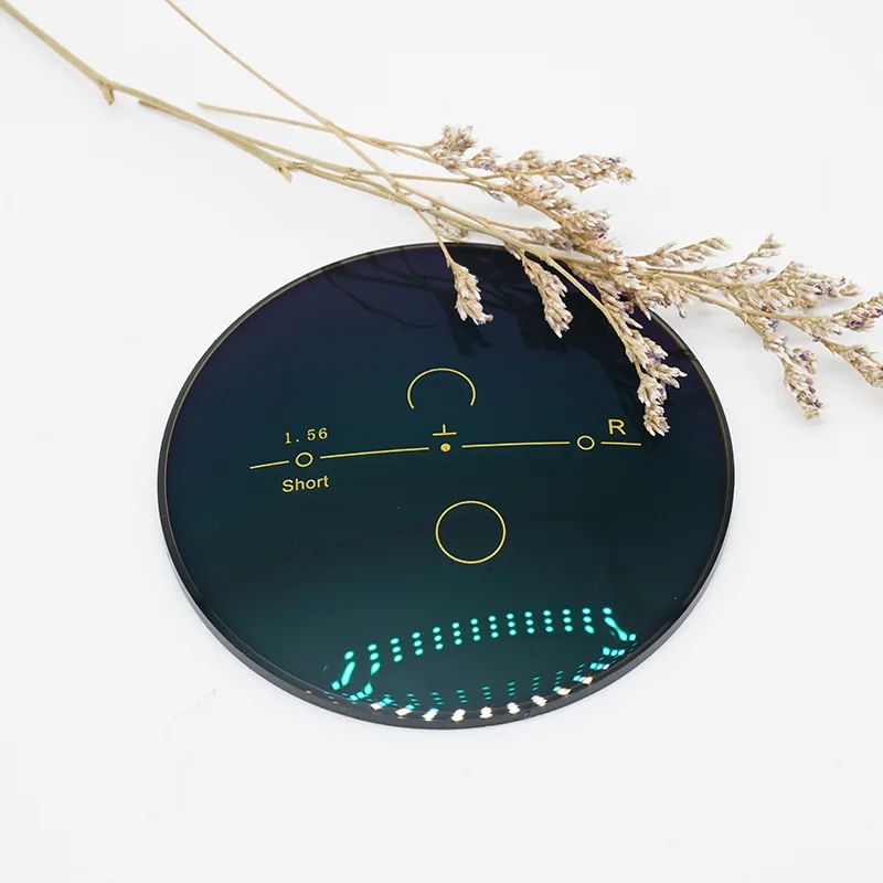 MAAT Manufacturer Super Fast Change Color Darker Color 1.56 grey photochromic progressive  lenses