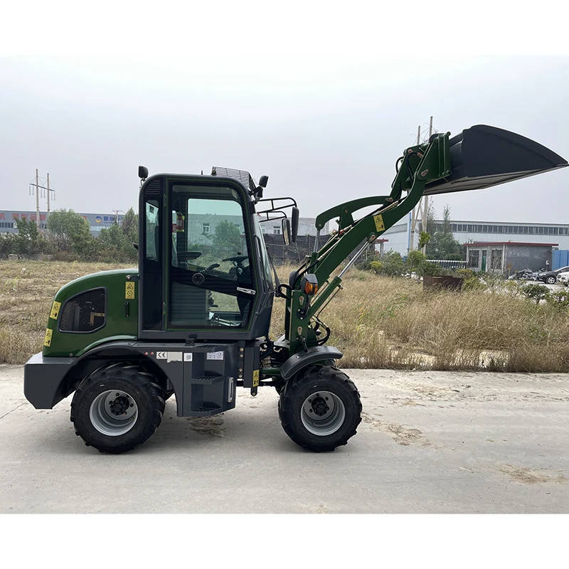0.8ton небольшой радлейдер Hoflader Payloader фронтальный погрузчик