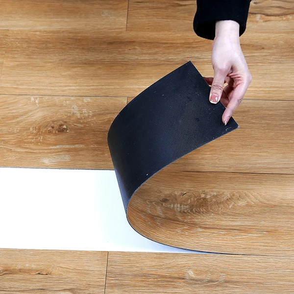 self adhesive wood design peel and stick flooring covering piso adhesivo pvc sticky tiles pvc lvt vinyl flooring stickerPopular