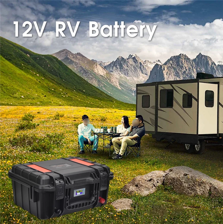 12V 120AH 150AH Lifepo4 battery pack with BMSfor RV Outdoor Marine waterproof Rechargeable Solar inverter battery
