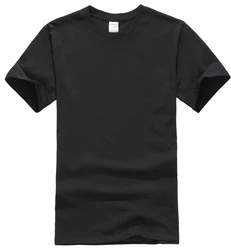 Custom Logo Ring Spun Jersey Unisex Short Sleeves Crew Neck T Shirts High quality 100% Cotton T-shirt