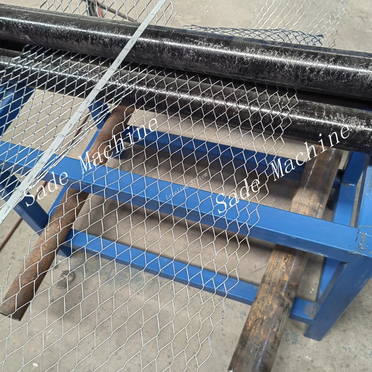 China Automatic High speed expanded Metal brick Mesh Machine newest type with low costs