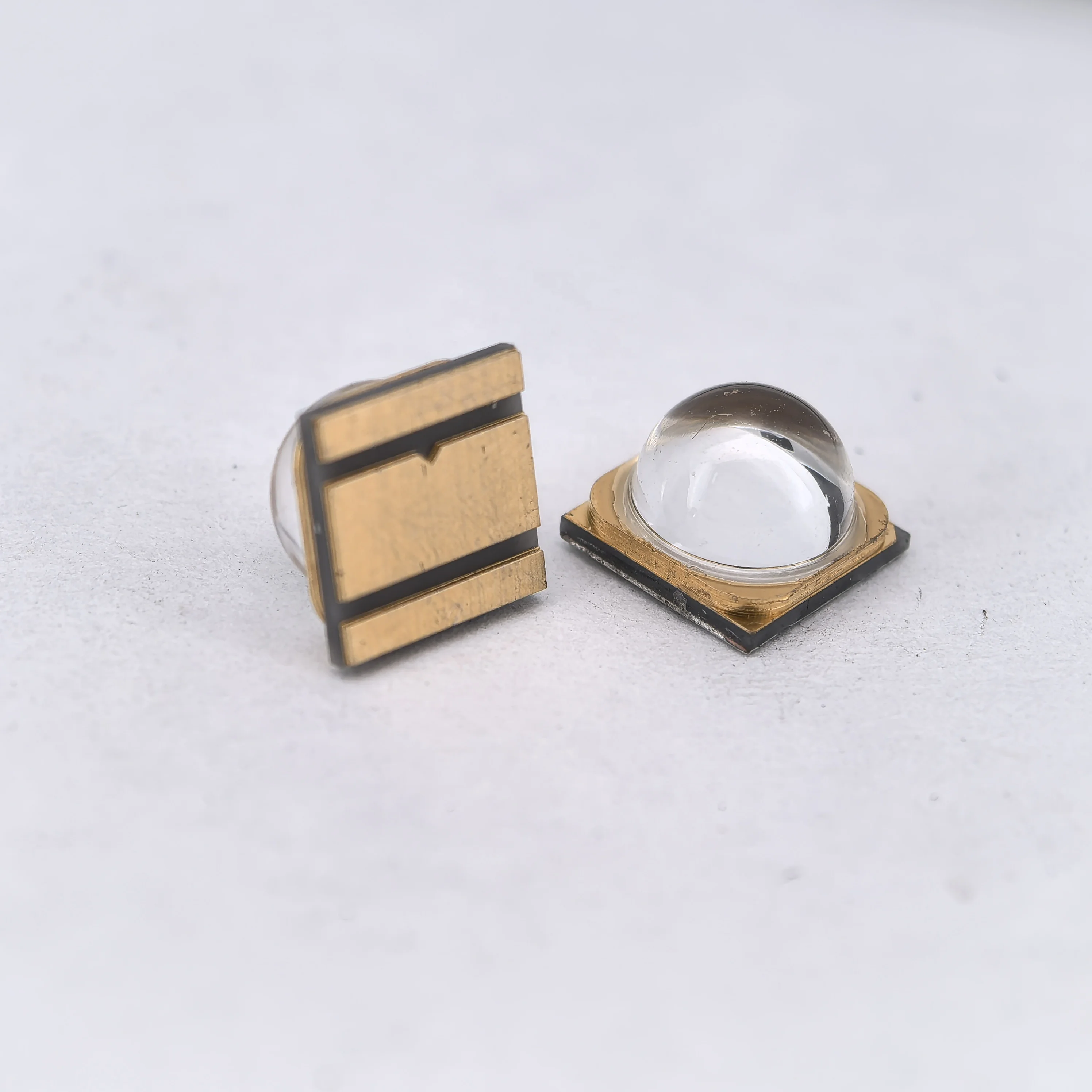 High power curing lamp 6565 SMD LED chip 12W 6V 365nm  370nm 380nm 4 chips UVA365nm  ceramic bracket super strong curing effect