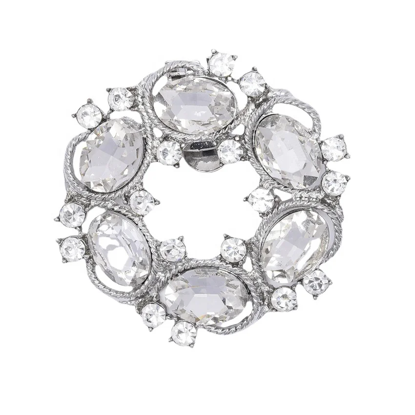 Fashion Accessories Women Rhinestone Shoe Fashion Decorative Shoes Clips Buckles Shoe Accessories HA01550