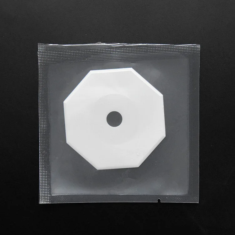 Оптовая продажа, высококачественные циркониевые Восьмиугольные лезвия, керамический нож для резки ткани