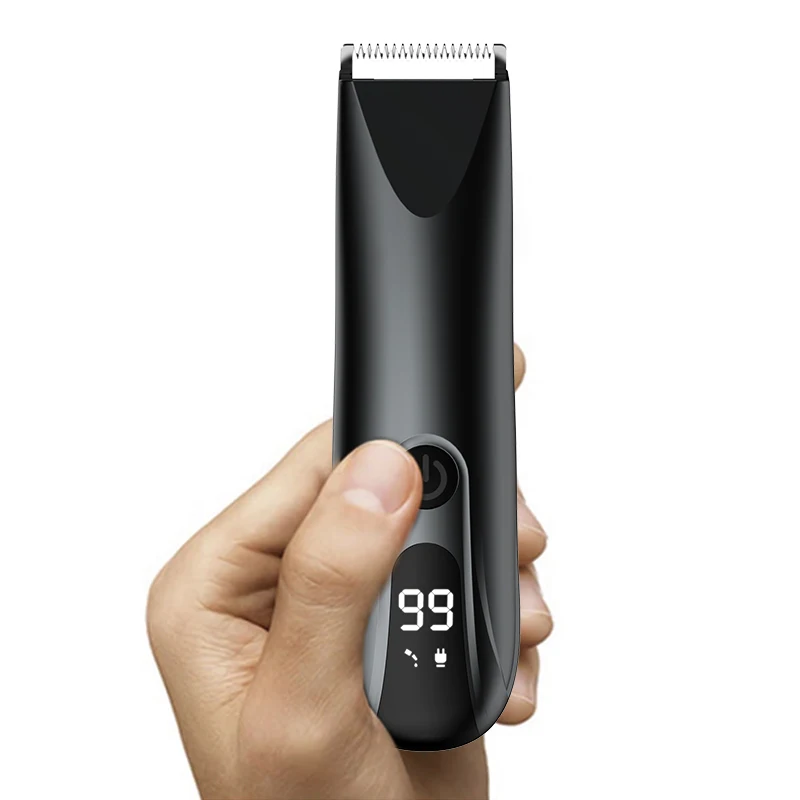 Триммер для уха, триммер для завивки волос, безопасный для кожи водонепроницаемый Электрический уход для тела для мужчин