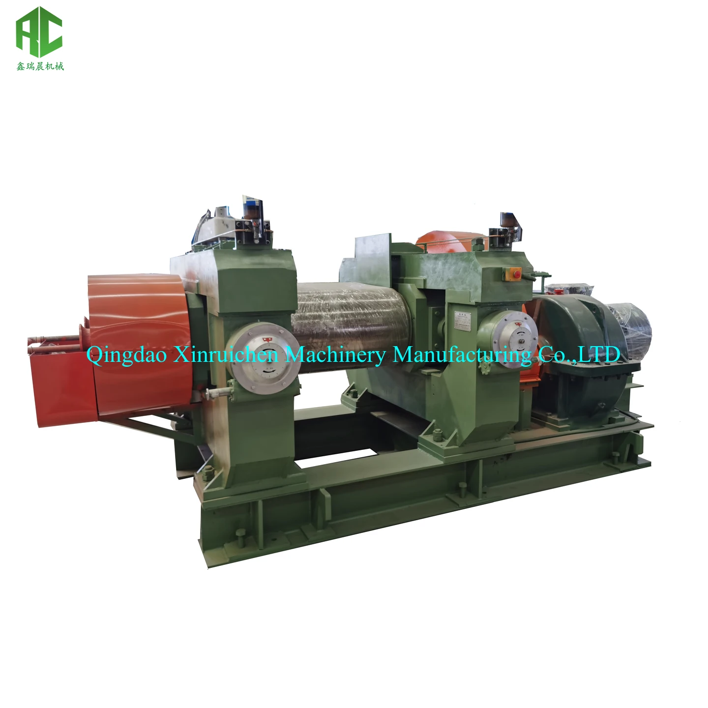 Rubber crusher/cracking mill for waste tyre recycling line
