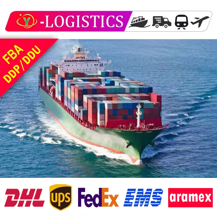 Door to door Services Sea And Air Freight FBA Amazon Shipping Agent China To USA UK France Germany DDP/DHL/UPS/FedEx to Canada