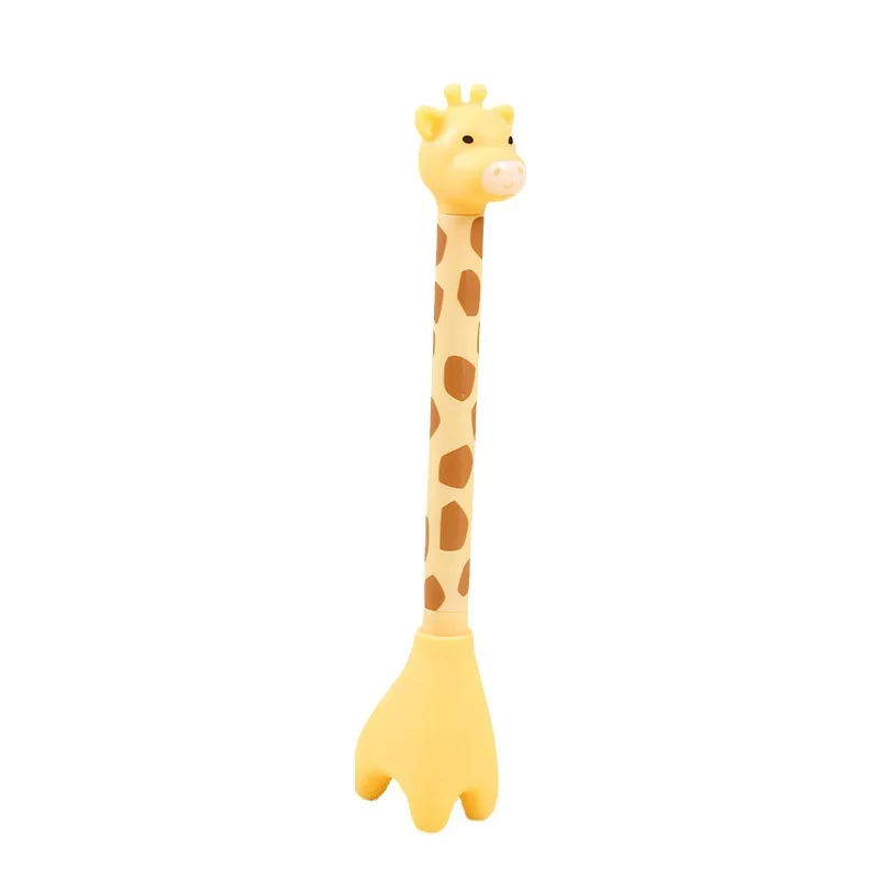 CHXN  Giraffe neutral pen cartoon deer shaped pen cute stationery student writing tool water-based pen