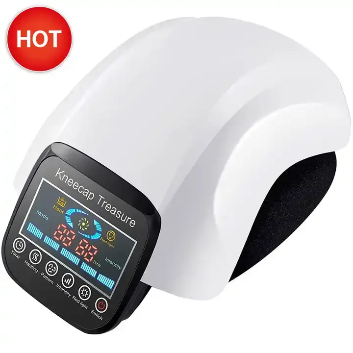 Hot Sell Upgraded Cordless Smart Massager with Infrared Heat and Vibration & HD LED Touch Screen