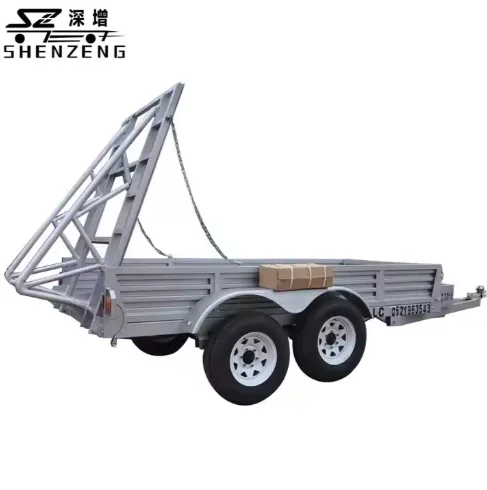 Mini Excavator Digger Machine Trailer for Car Transport and Storage