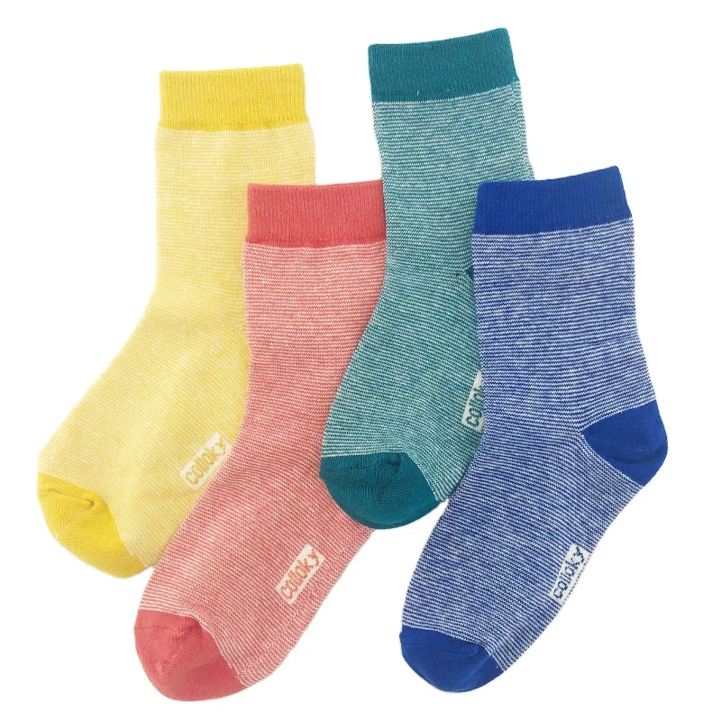 Цветные детские носки оптом однотонные носки для мальчиков