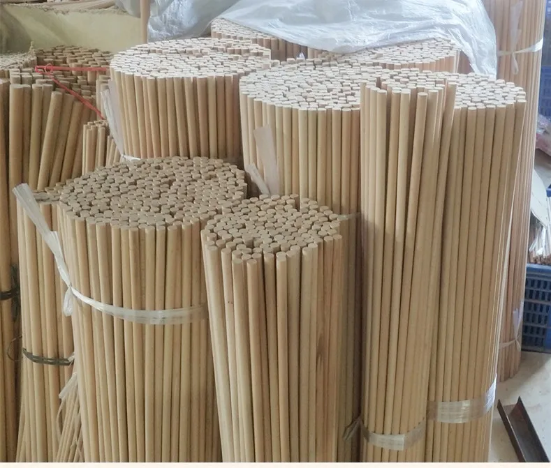 Unfinished Birch Hardwood Round  Wood Dowel Rod/Rods Wooden Craft Sticks for Crafts and DIY