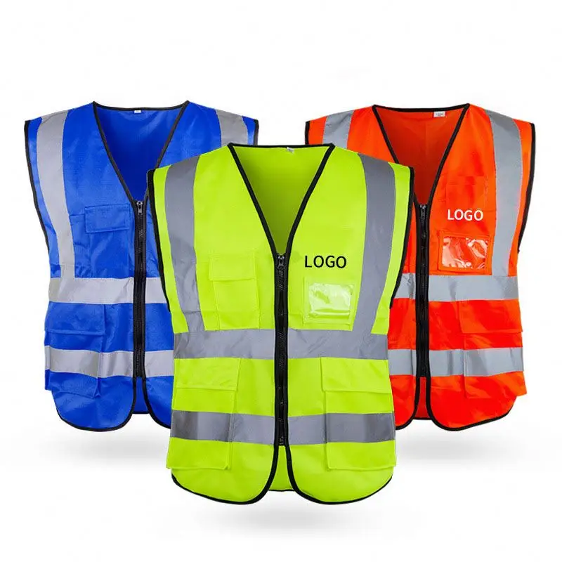 
Lightweight high quality safety reflective traffic vest with cheap price 