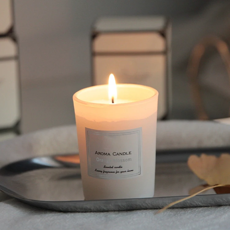 Custom Label Luxury High Quality Trendy Candles With Jar Box Scented Soy Wax Candles For Birthday Valentines Gift Candle