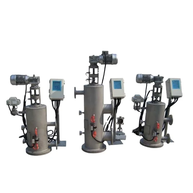 0.6 mpa automatic clean water strainer industrial use cooling water use raw water treatment automatic self-clean filter