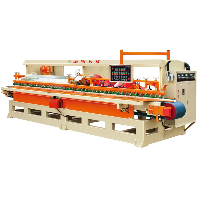 Grinding ceramic tiles making machine processing stair step bricks block cutting machine natural stone polishing machine