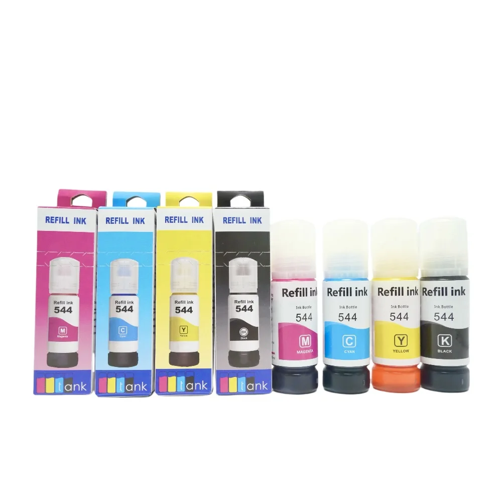 Factory direct sale Refill dye ink 544 for Epson L1110/l3110/l3150 printer