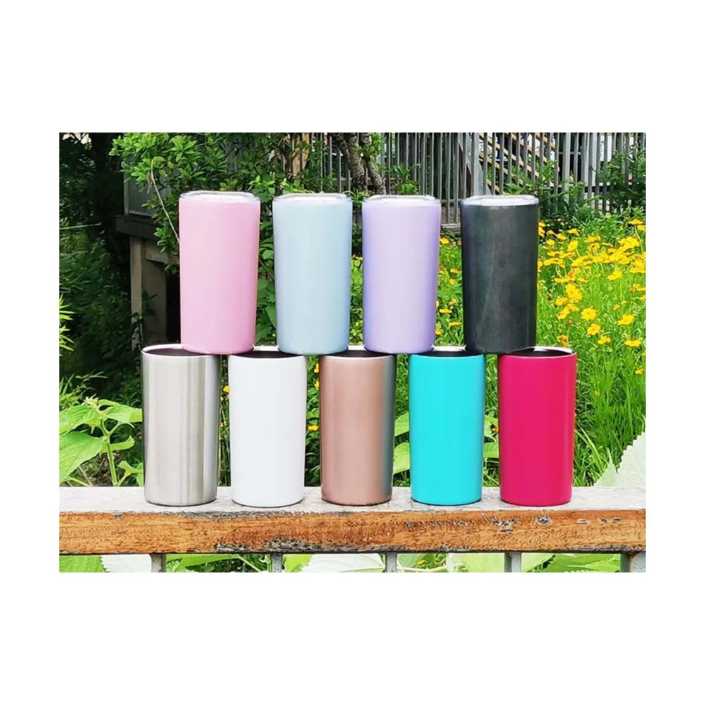 2022 Factory Wholesale Double Wall Insulated Stainless Steel Straight Baby Kids Milk 12 15 oz Sublimation Tumbler canada