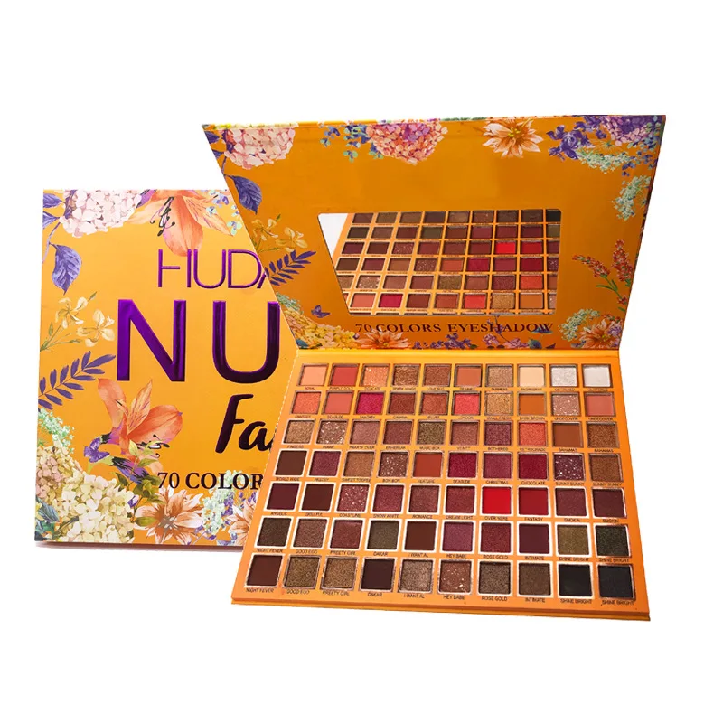 
70 Color Eyeshadow Palette Waterproof Matte Pearlescent Mashed Potato Eyeshadow 