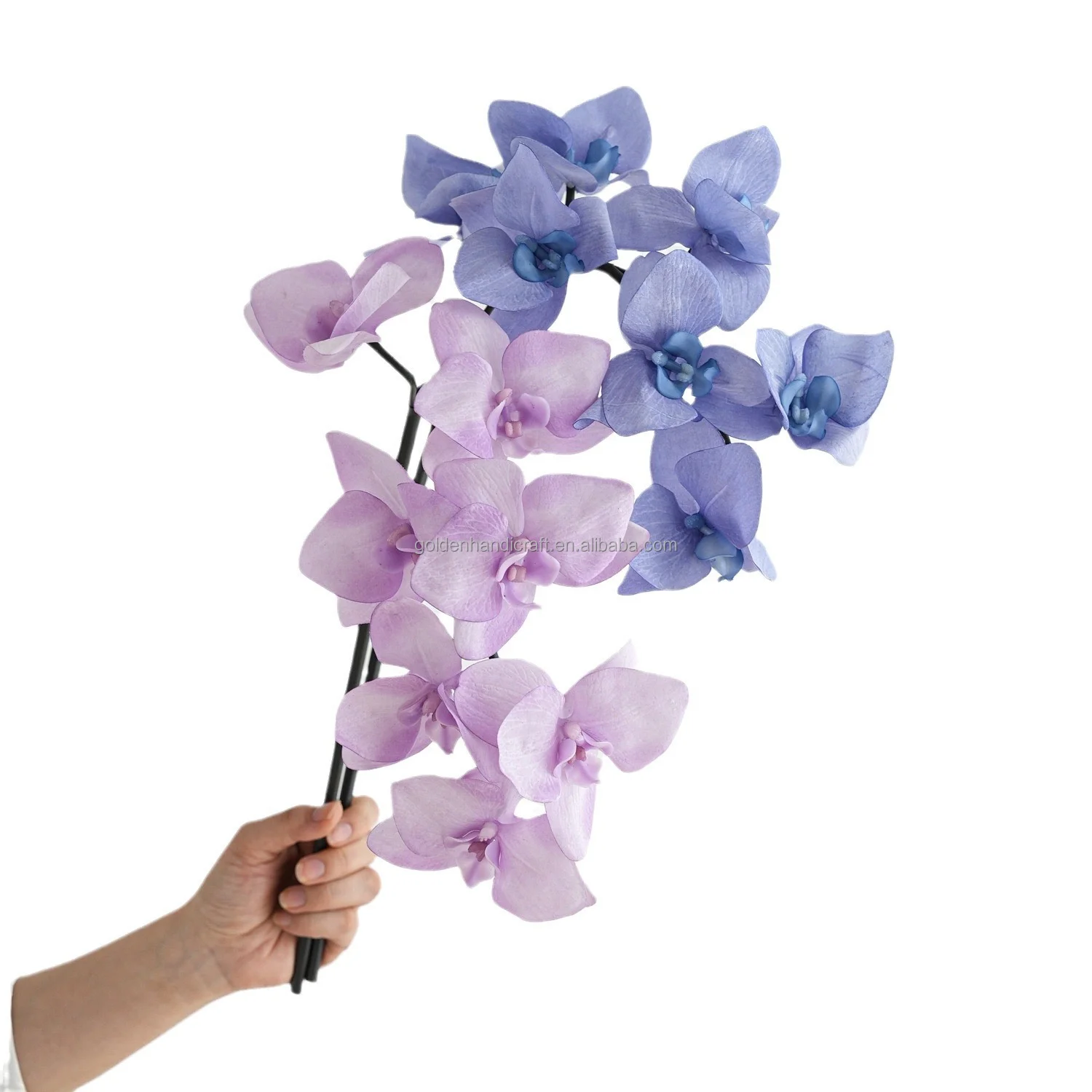 top quality artificial real touch latex orchid flowers super quality real touch orchid Phalaenopsis flowers for home decorations