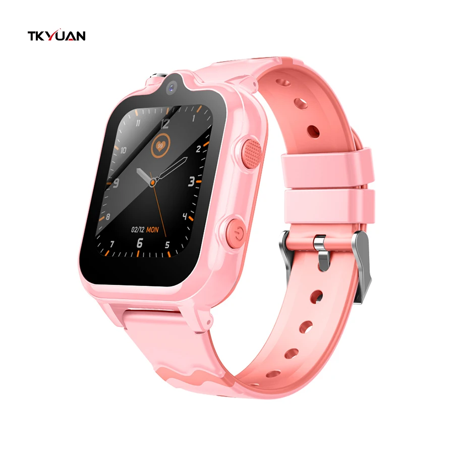 TKYUAN 2022 FG45 New Trend 4G GPS Waterproof Kids Smart Watch for Kids Phone with Sim Card SOS GPS Kids Smartwatch