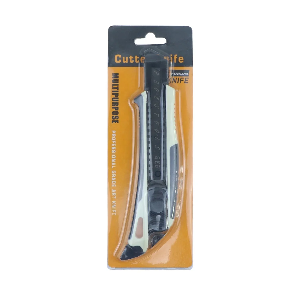 TGS Professional Manufacture Cheap 18mm cutter knife  Width Folding Knife Blade Utility knife for office