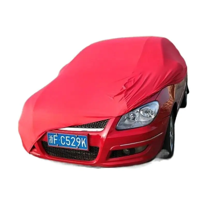 Lotocover LT-CC-23 из воздухопроницаемого эластичного материала для использования в помещениях пыли покрытие автомобиля красного