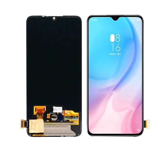 SM2003301F Free Shipping Original Assembly Super AMOLED Display Touch Screen Digitizer Assembly Replacements For Xiaomi CC9 LCD