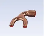 5mm-25mm Y copper tee pipe fitting on sale
