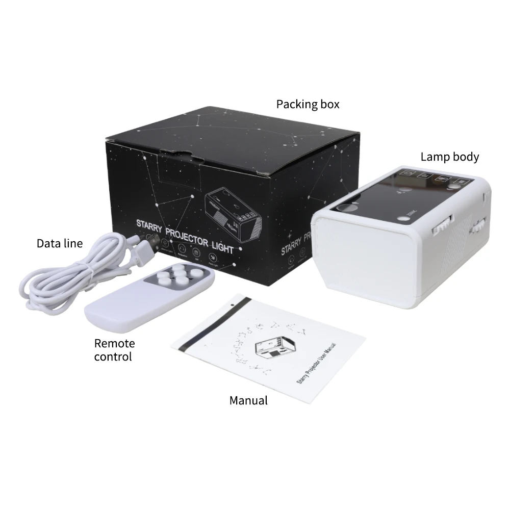 Новинка 2022 года, комнатный декор, лампа-проектор, ночное освещение, созвездия, Звездный проектор для детей