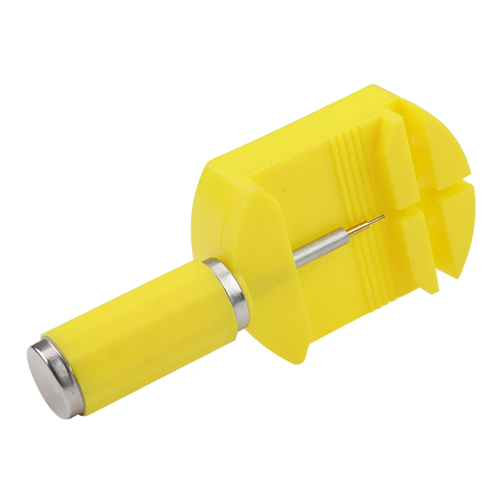 High end hard PP plastic watch band link pin disassembly tool watch repair tools kit accessories yellow watch tools