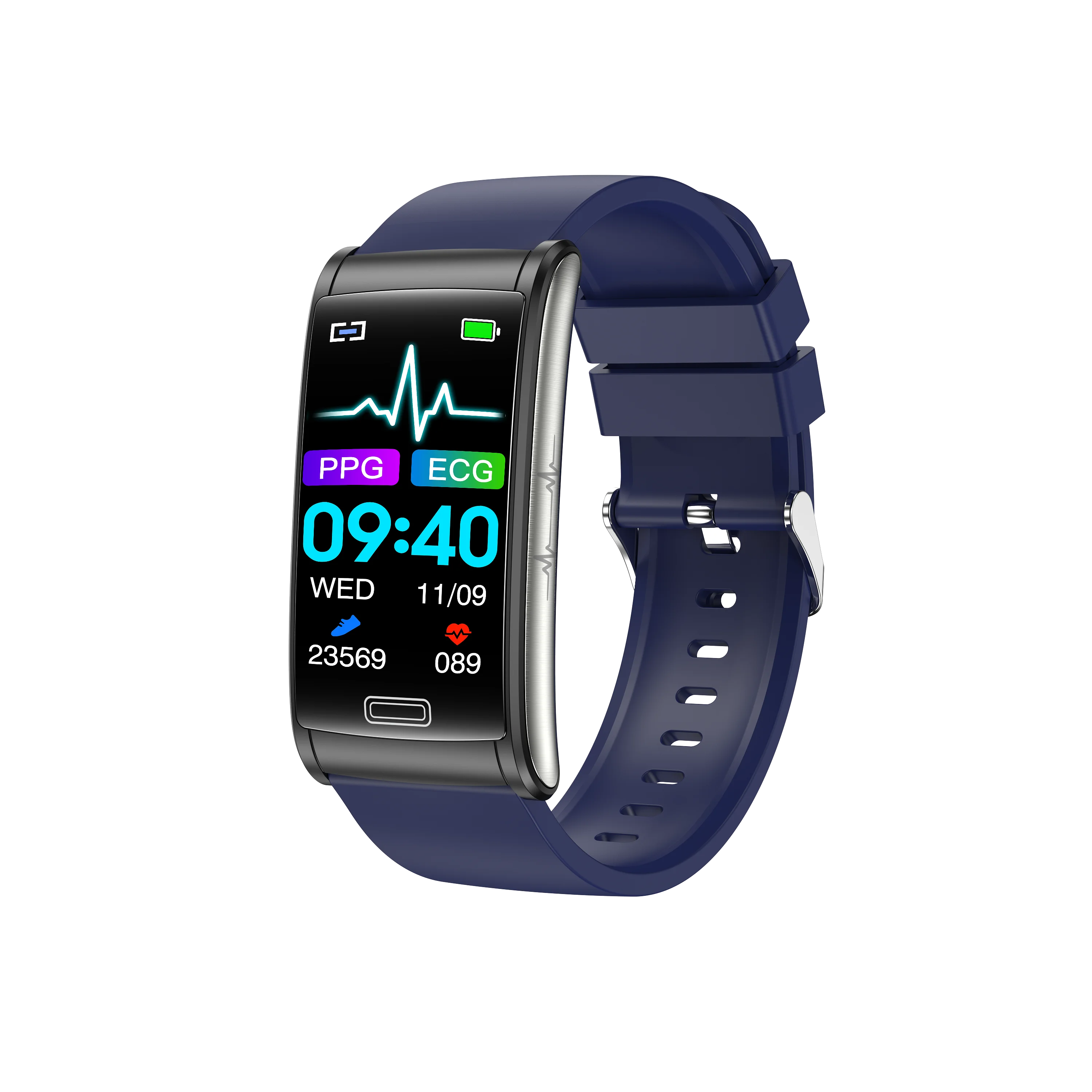 Non Invasive Blood Pressure Blood Sugar Ecg Monitoring Wrist Meter Bracelet Smart Watch Glucose Monitor Smartwatch